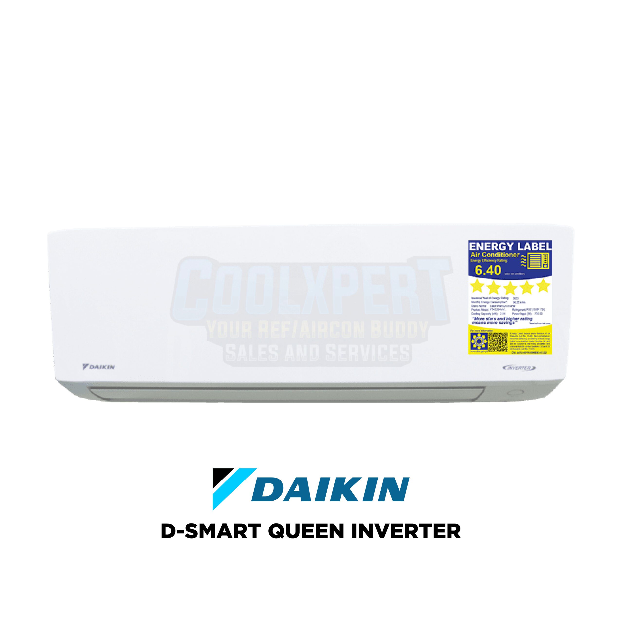 DAIKIN D-SMART QUEEN SERIES 3.0HP SPLIT TYPE INVERTER