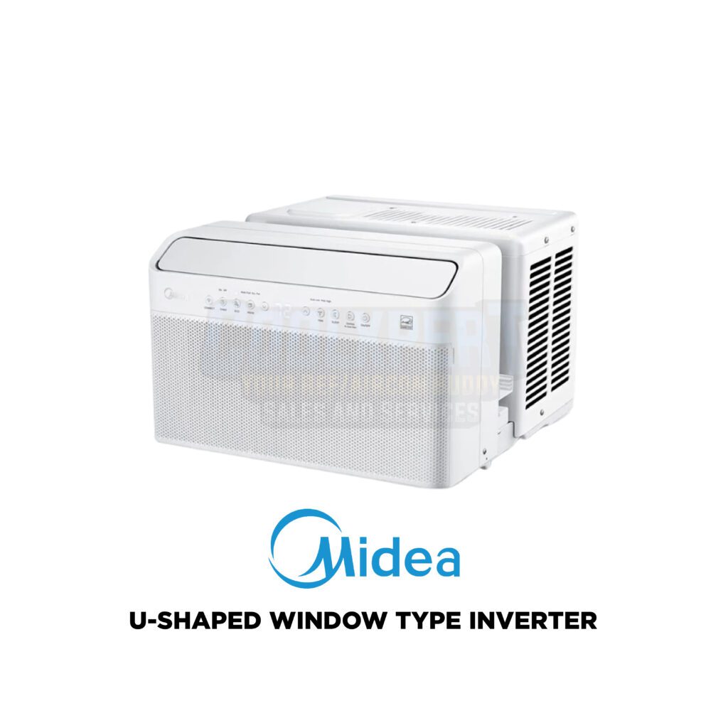 MIDEA U-SHAPED INVERTER WITH WIFI 1.0 HP WINDOW TYPE