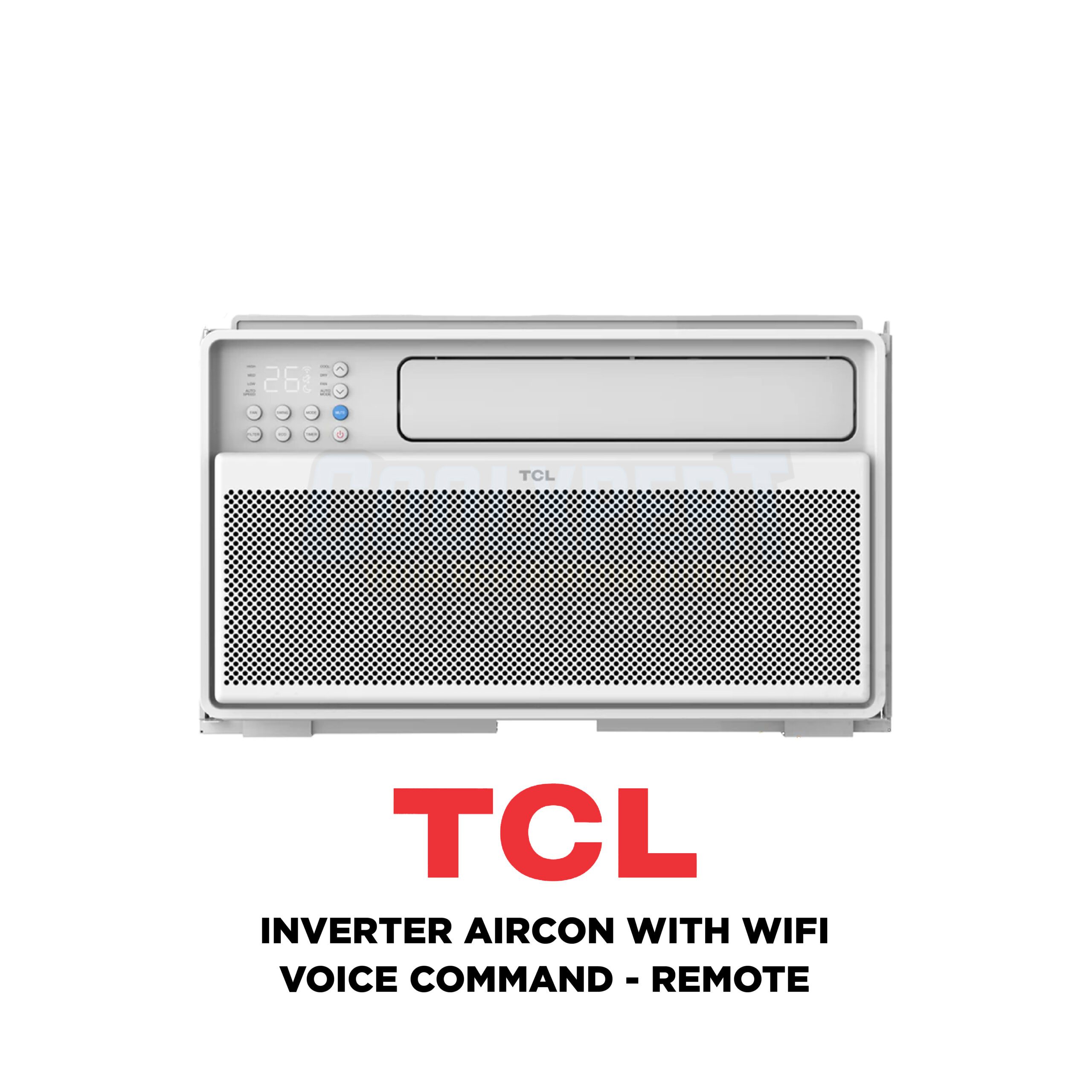 TCL UJE INVERTER WITH WIFI 2.5 HP WINDOW TYPE